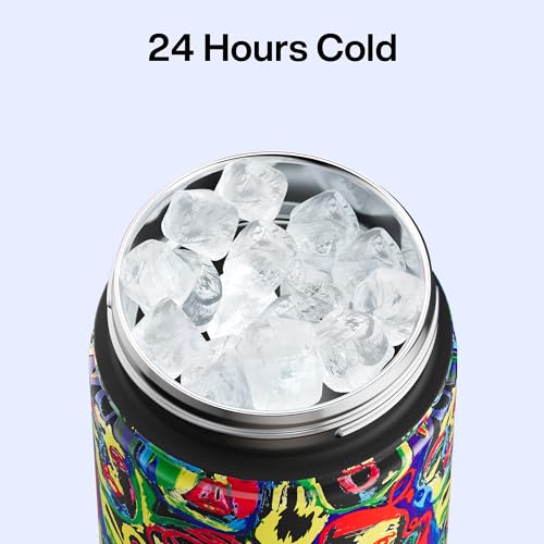 Insulated Water Bottle with Straw Stainless Steel Water Bottle