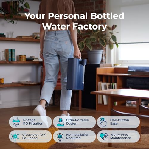 RO100ROPOT Travel Reverse Osmosis Countertop Water Filter