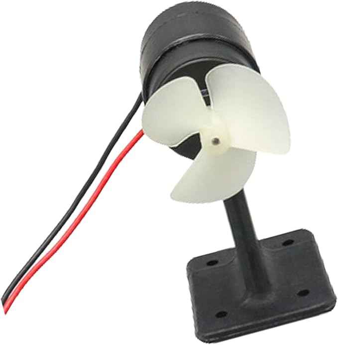 Ship Model Underwater Motor Propeller 80W Underwater Thruster Motor for Baits Boat Models 10-20V 15kg Load Capacity Model Ship Accs