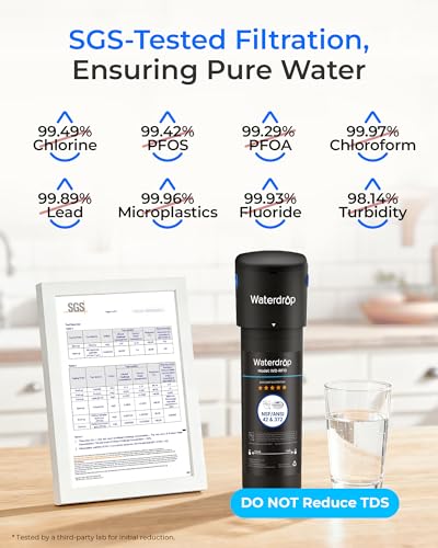 10UB Under Sink Water Filter System with Dedicated Faucet
