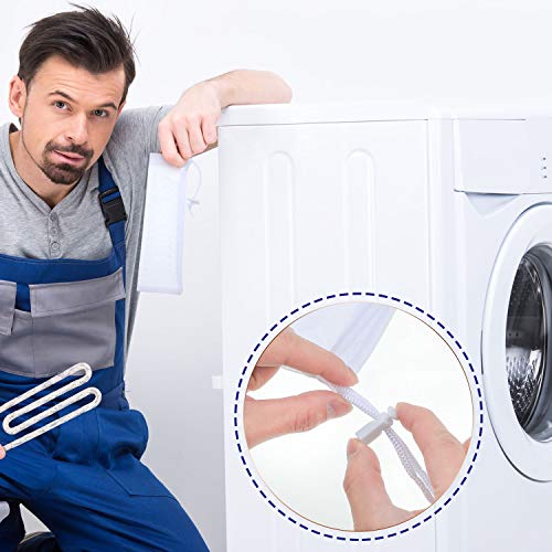 6 Pieces Lint Traps for Washing Machine Drain Hose Nylon Mesh