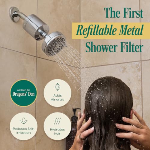 Refillable Showerhead Filter