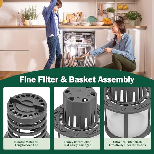 WD12X25995 Ultra Fine Filter & Basket Assembly