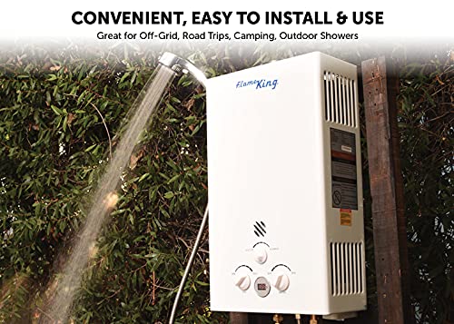 Portable Tankless Water Heater Propane Gas 10L 2.64 GPM at 68