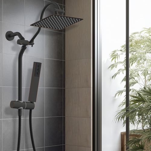 10'' Rainfall Shower Head with 4