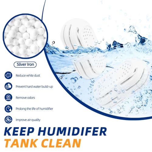 Humidifier Cleaning Cartridge for All LEVOIT Top Fill Humidifiers (6 Count)