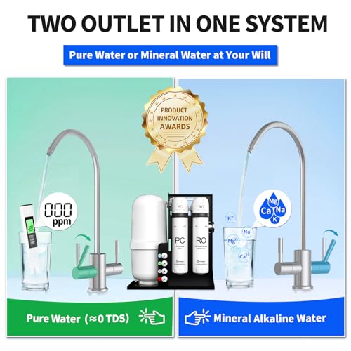 Dual Mode Integrated Reverse Osmosis Water Filter