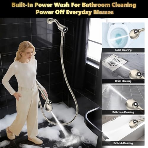 High Pressure Filtered Shower Head with Handheld