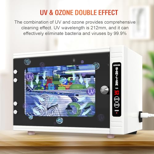 UV Sanitizer Cabinet. UV Light Sanitizer Box with Timer Setting