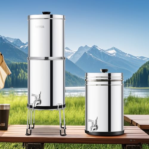 Gravity fed Water Filter System