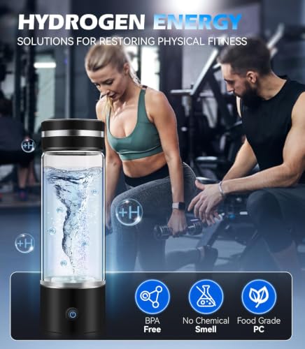 4.0 Upgrade 4000PPB High Concentration Hydrogen Water Bottle Generator【NO.1