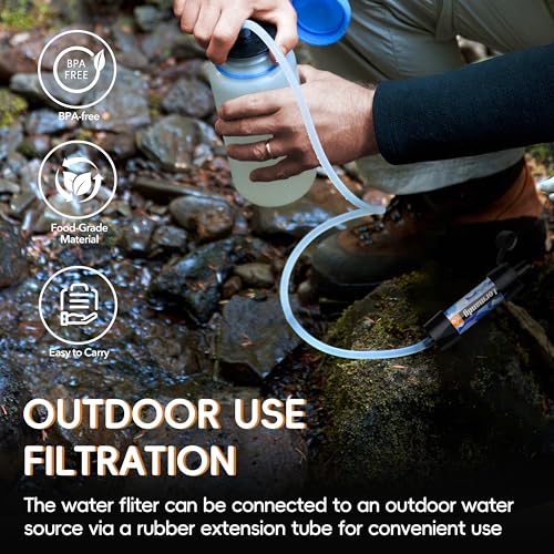 Straw Water Filter 5 Pack (5 Count)