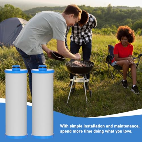 KW1 RV Water Filter 2.5 x 10" Compatible with RCS (2 Count)