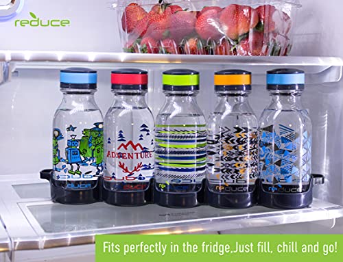 WaterWeek Refillable Water Bottles (5 Count)