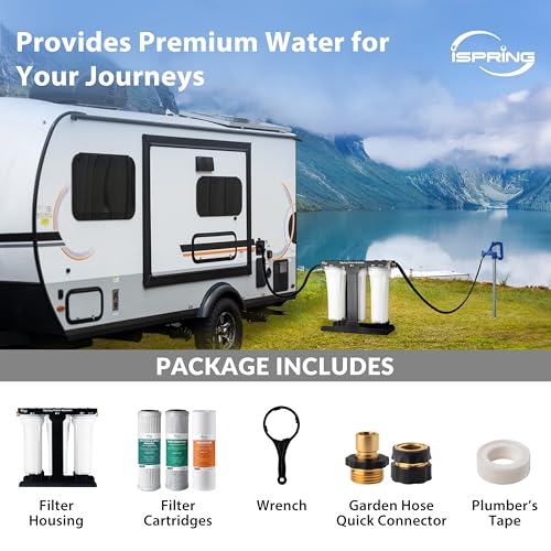 3 Stage RV Water Filter System