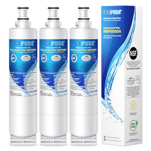 4396508 Water Filter Replacement for Whirlpool 4396510 (3 Count)