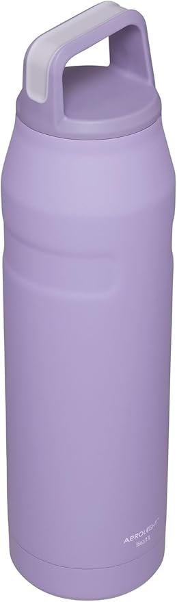 Stanley IceFlow Cap and Carry Water Bottle | Wide Mouth Twist Lid | Lightweight & Leakproof for Travel & Sports | Insulated Stainless Steel | BPA-Free