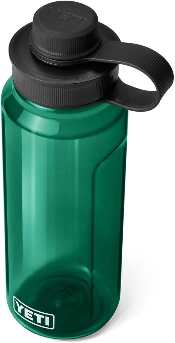 YETI Yonder Water Bottle with Yonder Tether Cap, Lightweight, Leakproof and BPA-Free
