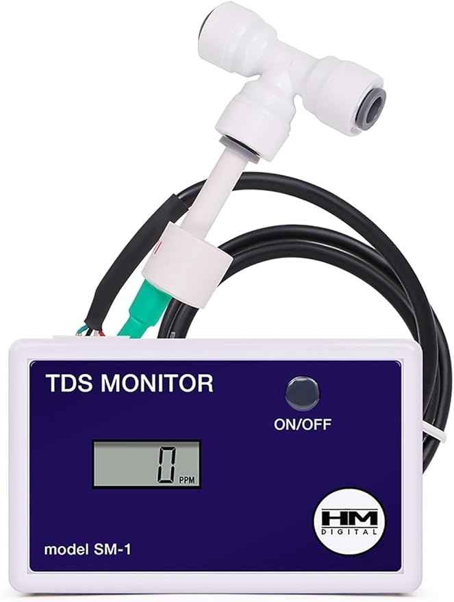 HM Digital Single in-Line SM-1 TDS Monitor 0-9990 ppm