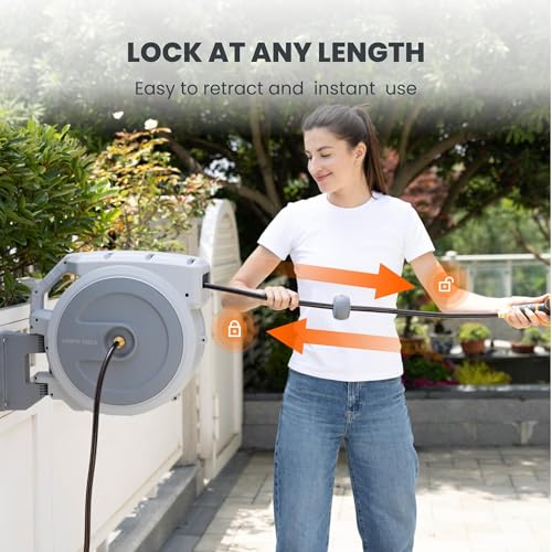 Retractable Garden Hose Reel 1