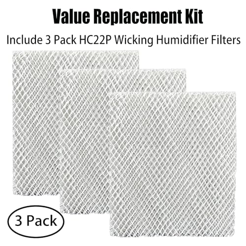 3 Pack HC22P Filters for Honeywell HE100 (3 Count)