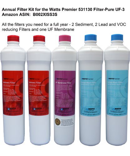 UF-3 Three-Stage Under Counter Ultra Filtration System