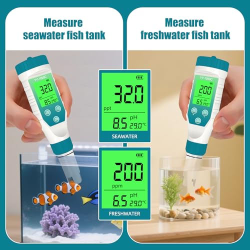PH Meter for hydroponics & Spa Salt Tester