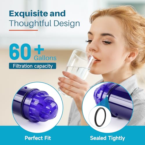 PPF001 Pitcher Water Filter Replacement for Pur CRF950Z (4 Count)