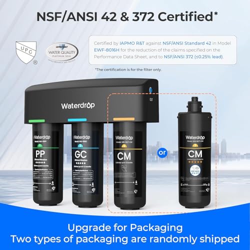 TSB-10-CM Under Sink Water Filter System, Reduce Chloramine