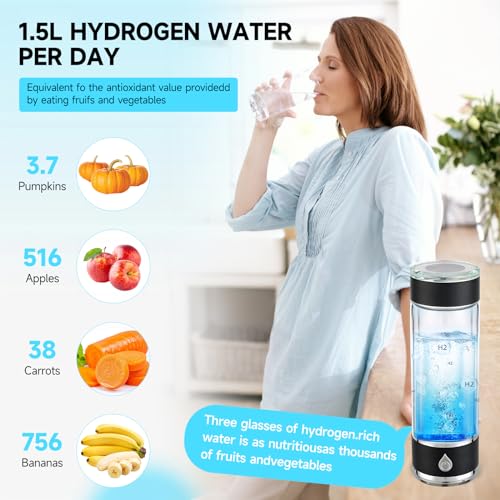 Hydrohealth Hydrogen Water Bottle Generator