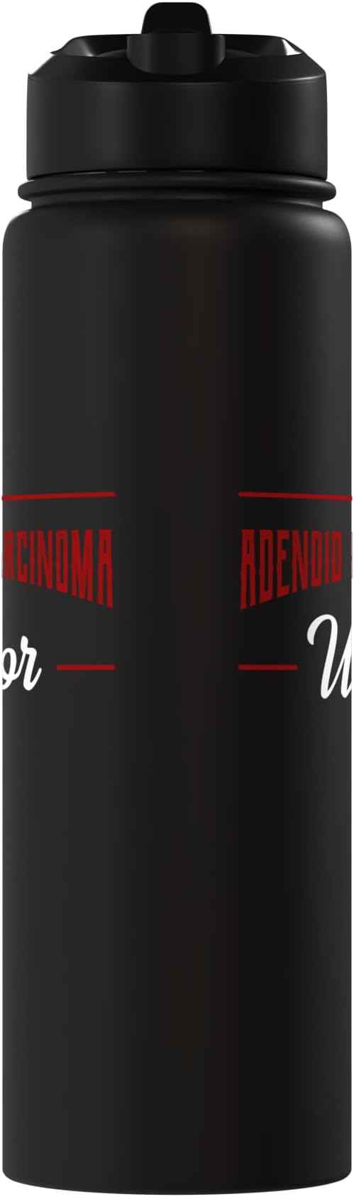 I Am A Warrior Adenoid Cystic Carcinoma ACC Adenoidcystic Stainless Steel Insulated Water Bottle