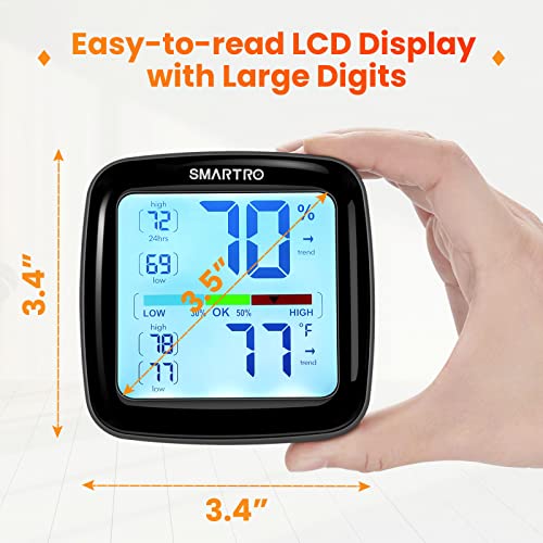SC42 Professional Digital Hygrometer Indoor Thermometer 2 Pieces (2 Count)