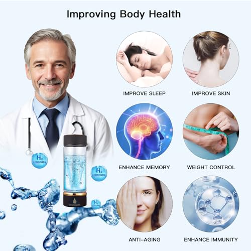 Hydrogen Water Bottle with SPE