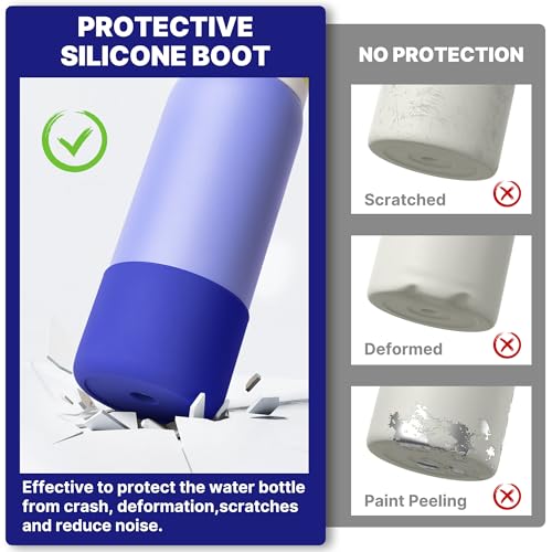 Silicone Water Bottle Boot for Owala 24 oz