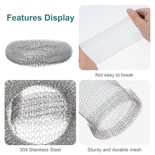 72 Pcs Stainless Steel Lint Traps for Washing Machine (72 Count)