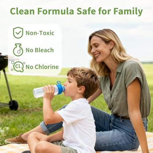 Water Bottle Cleaning Tablets (24 Count)