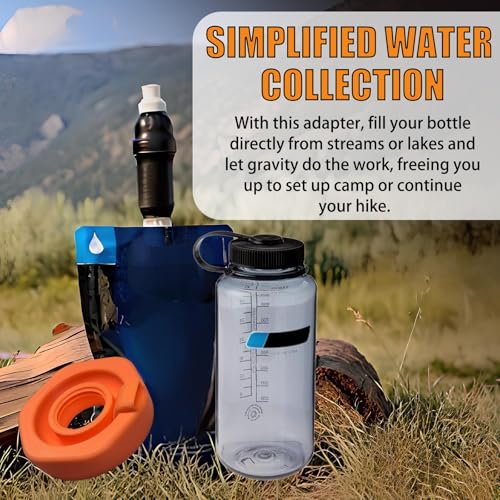 Compatible with Nalgene Wide Mouth Bottles