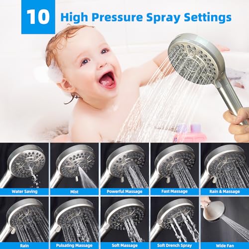 10" Dual Filtered Shower Head