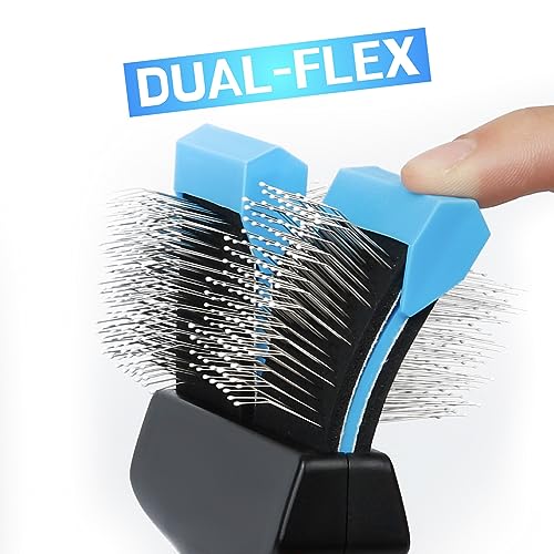 Dual Flexible Head Slicker Brush