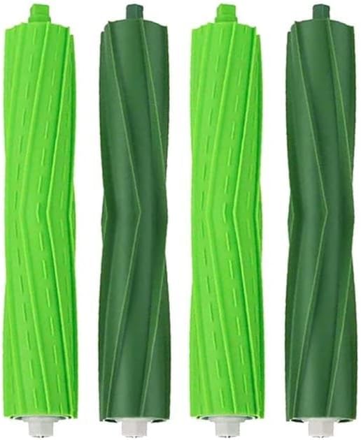 2 Set Replacement Rubber Roller Brushes Compatible for iRobot Roomba e i and j Series i3 i3+ i6+ i7 i7+ i8+ Plus E5 E6 E7 j7