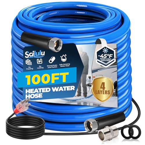100FT Heated Water Hose for RV