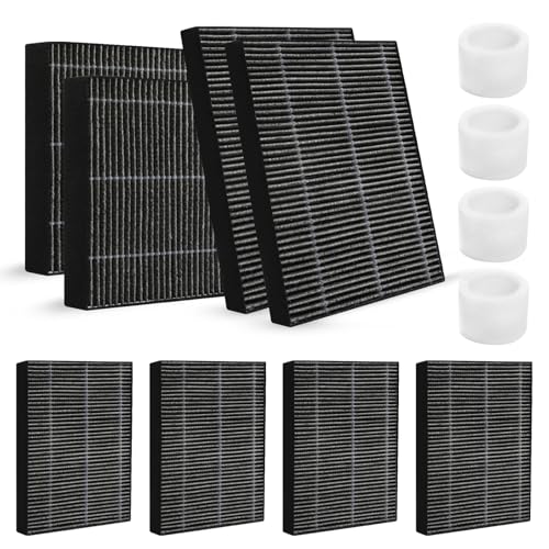 8 Pack Humidifier Premium Replacement Filters for LEVOIT Superior 6000S Smart Evaporative Humidifier + 4 (12 Count)