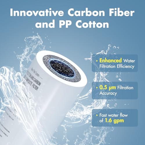3 in 1 Kitchen Faucet with Water Filter and Pull Down Sprayer