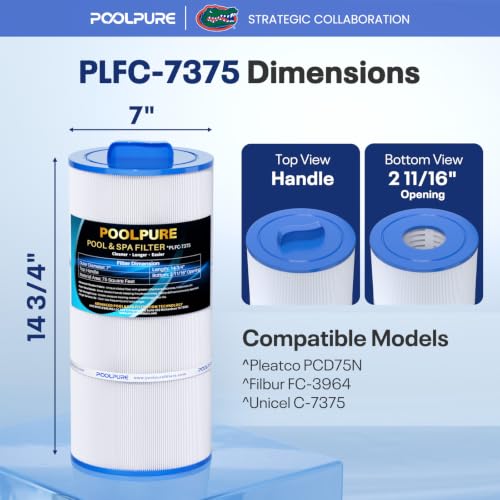 C 7375 Spa Filter Replaces PCD75N