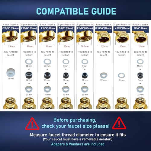 Sink Faucet Extender Aerator Reduce 99% Lead