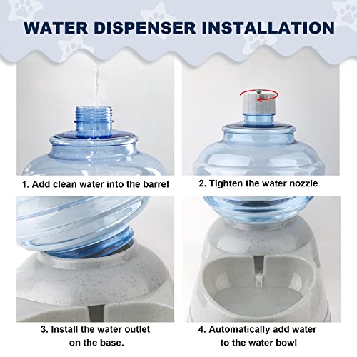 3 Gallon Large Dog Water Dispenser