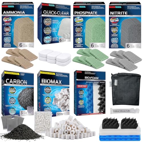36 Pcs 306 307 Filter Media Canister Filter Maintenance & Replacement Filter Media Kit