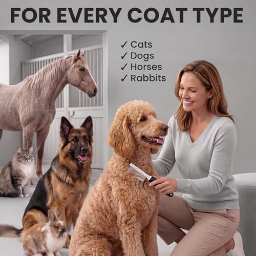 Poodle Pet Dog Combs for Grooming Matting