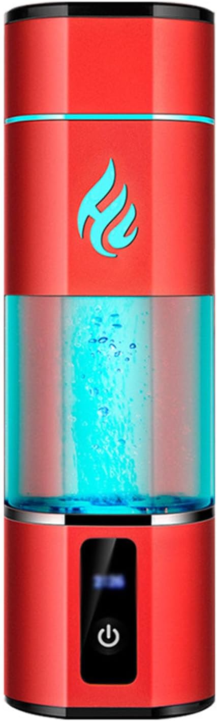 Portable Hydrogen Water Generator Bottle, with SPE Technology, Up to 5000PPB, Super Saturated Hydrogen-Rich Water Cup, Ionizer Health Cup for Home Travel