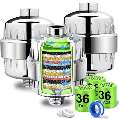 Shower Water Filter (3 Count)